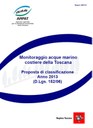 Monitoraggio acque marino costiere della Toscana - anno 2013