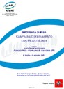 Campagna di rilevamento della qualità dell'aria con laboratorio mobile a Cascina (PI) - anno 2012