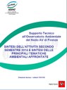 Nodo Alta Velocità di Firenze: attività di supporto tecnico all'Osservatorio Ambientale - secondo semestre 2014
