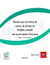 Studio per la stima di valori di fondo di PCDD (diossine) e PCDF (furani) nei suoli della Toscana