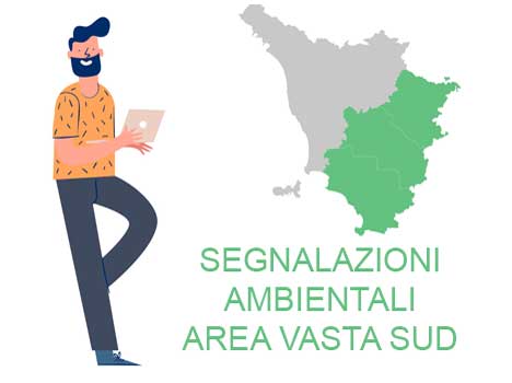 ARPAT: le segnalazioni dei cittadini nell'Area vasta sud della Toscana nel 2023