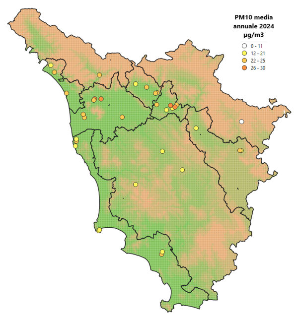 concentrazioni pm10 - 2